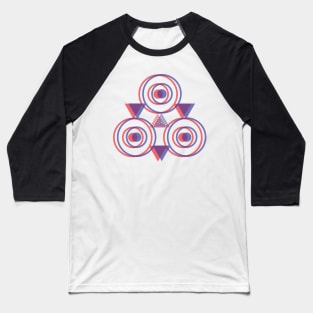 Three-Eyed Night Owl (Double Vision) Baseball T-Shirt